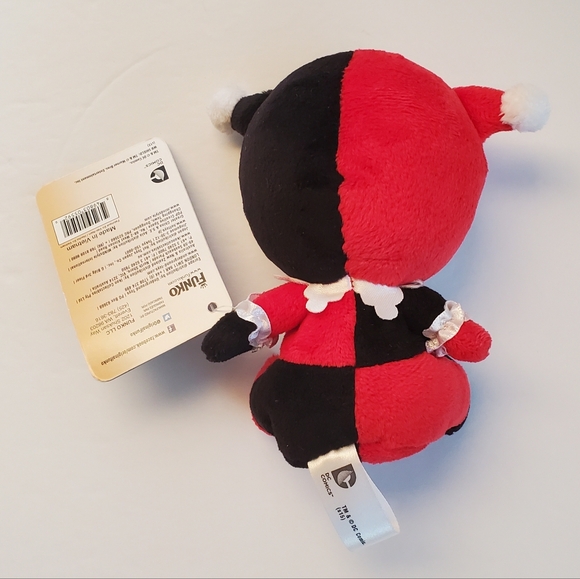 Harley Quinn Plush Mini Mopeez Red, Blk & Wht DC Comics Movie Cartoon *READ* - Picture 6 of 11